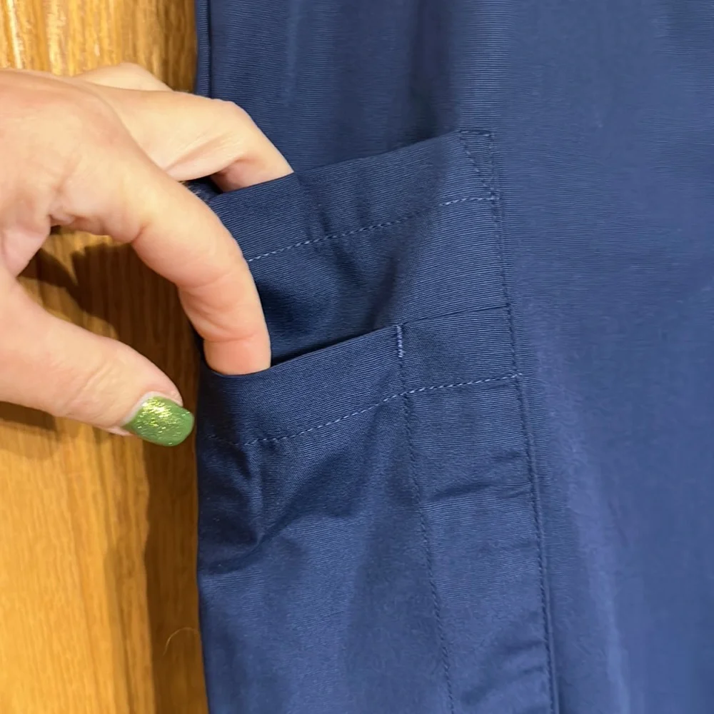 Cherokee Workwear Originals Men Navy Blue Scrubs Pant Fly Front Cargo 4000 - Picture 6 of 13